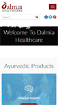 Mobile Screenshot of dalmiahealth.com